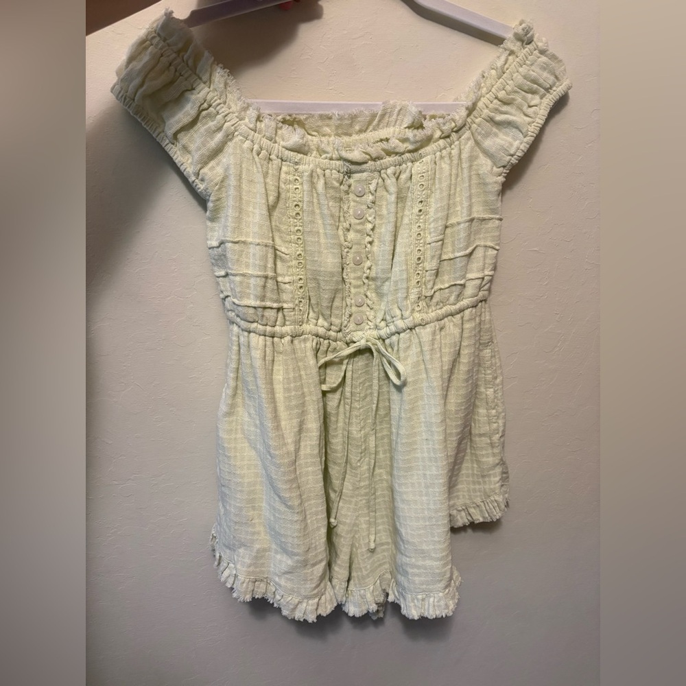Light Yellow Urban Outfitters Romper